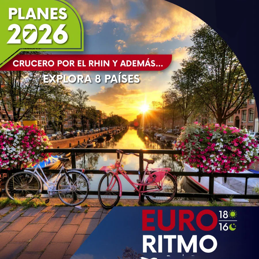 EuroRitmo 2026 – Explora 8 paises