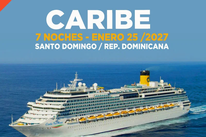 Crucero por el Caribe 2027 desde Santo Domingo